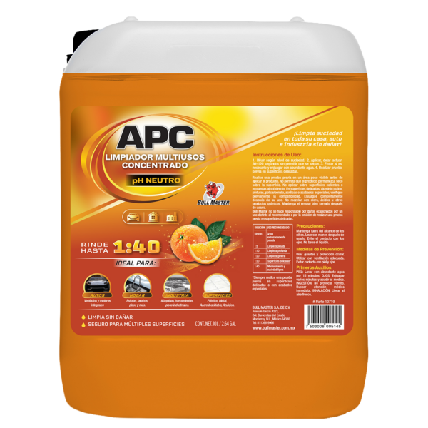 APC Limpiador Multiusos Concentrado Con Aroma  10L