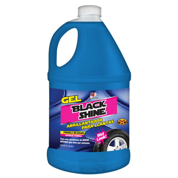 Gel Abrillantador Para Llantas Brillo Extremo Azul 4L