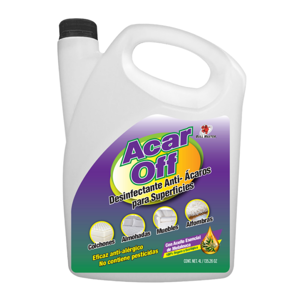 Desinfectante Anti-Ácaros Colchones Telas Sin Pesticidas 4L