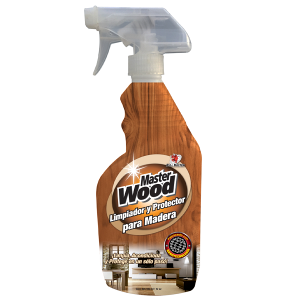 Limpiador Protector Y Abrillantador 3 En 1 Para Madera 650 ml